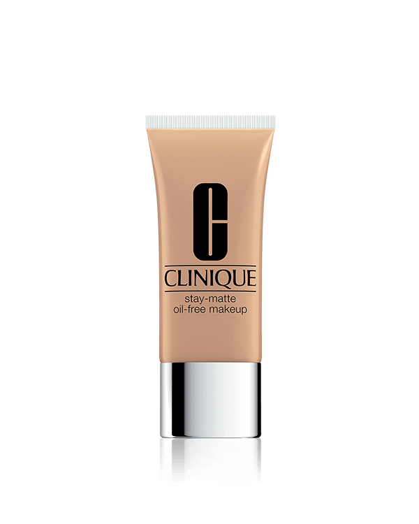 Stay-Matte Oil-Free Makeup, Humidity-tested makeup helps minimize oil and shine. Leaves a matte finish.