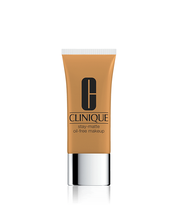 Stay-Matte Oil-Free Makeup, Humidity-tested makeup helps minimize oil and shine. Leaves a matte finish.