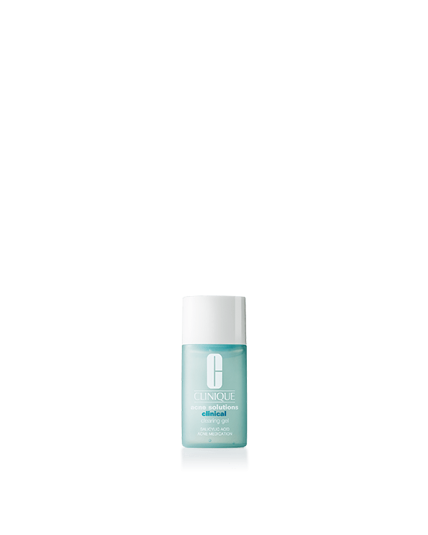 Acne Solutions™ Clinical Clearing Gel, Topical treatment for breakouts with salicylic acid.