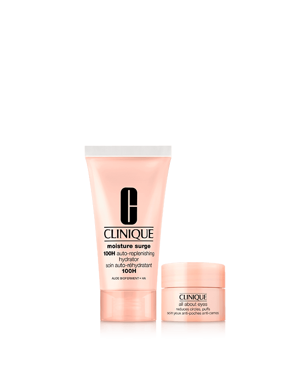 Merry Moisture Skincare Set, Hydration duo for skin in a gift-ready box. A $42.00 value.