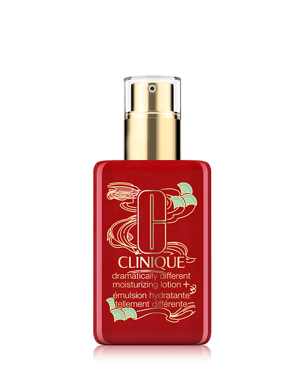 NEW Lunar New Year Dramatically Different™ Moisturizing Lotion+, Dermatologist-developed face moisturizer, decorated with limited-edition packaging to celebrate Lunar New Year.
