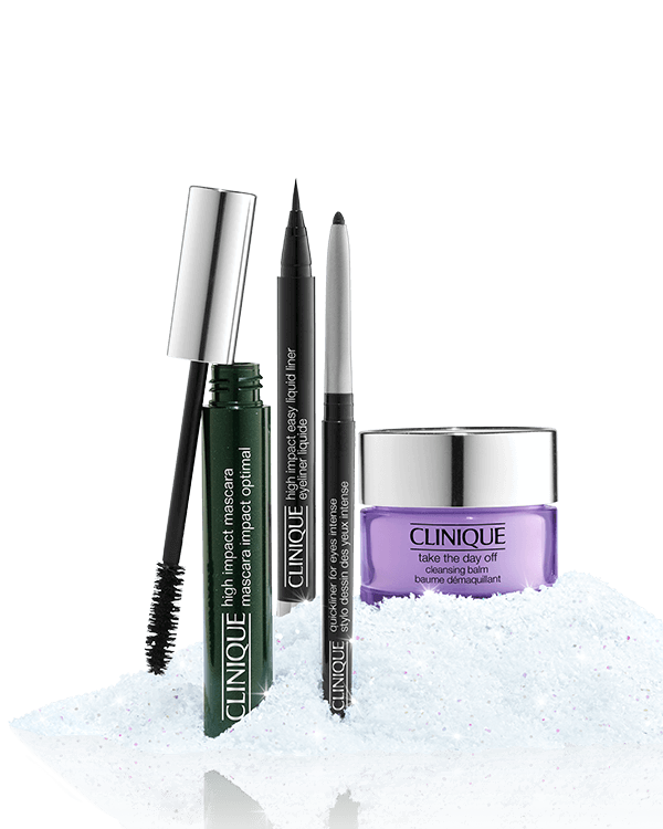 Ultimate Eye Line-Up Set, An exclusive set of bold and bright-eyed essentials. A $63.00 value.