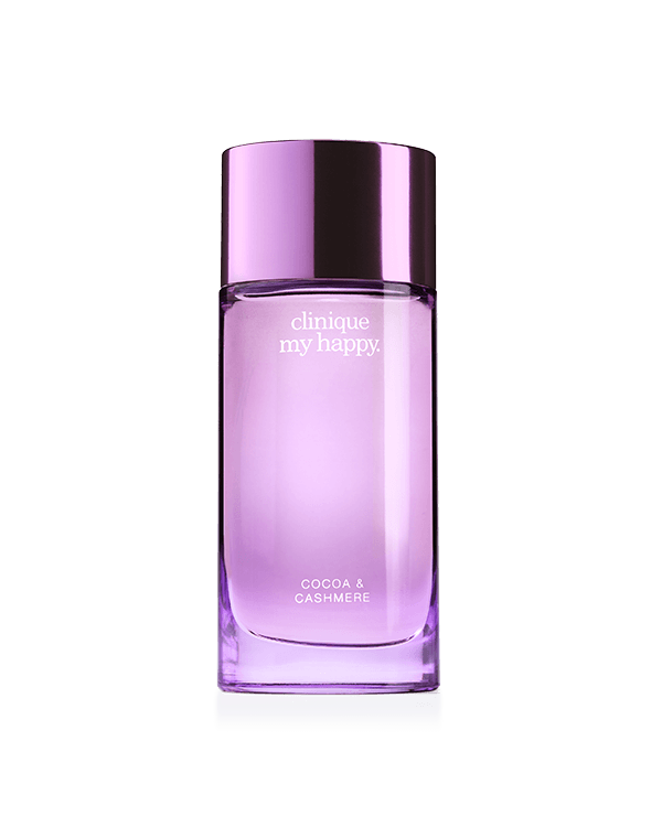 Clinique My Happy™ Cocoa &amp; Cashmere, An Ambery scent to wear alone or layer.