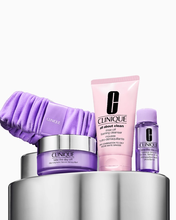 Take It All Off Set, Three ways to take it all off. A trio of fan-favorite formulas to gently cleanse and remove long-wearing makeup.