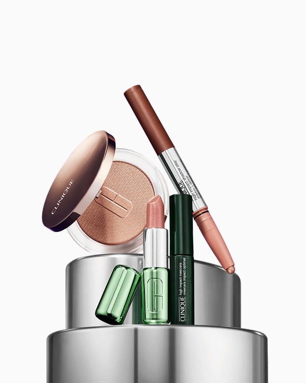 Full Face Forward: Simply Radiant Makeup Set, A set of most-loved makeup for a simply radiant look.