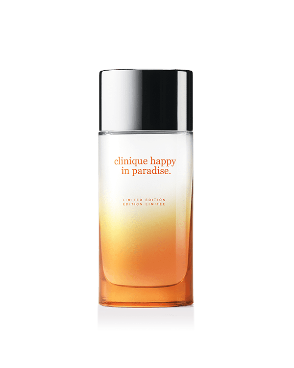 Clinique Happy in Paradise™ Limited Edition Eau de Parfum Spray, A limited-edition, sun-kissed scent that takes you to paradise, wherever you are. Wear it and escape.