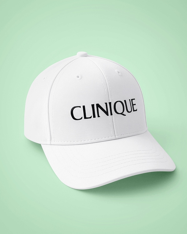Limited Edition Clinique Baseball Cap in White