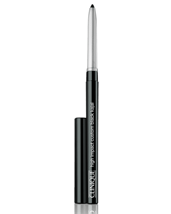 High Impact™ Custom Black Kajal, Pigment-packed kajal pencil delivers rich colour with 12 hours of staying power.