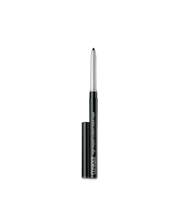 High Impact™ Custom Black Kajal, Pigment-packed kajal pencil delivers rich colour with 12 hours of staying power.