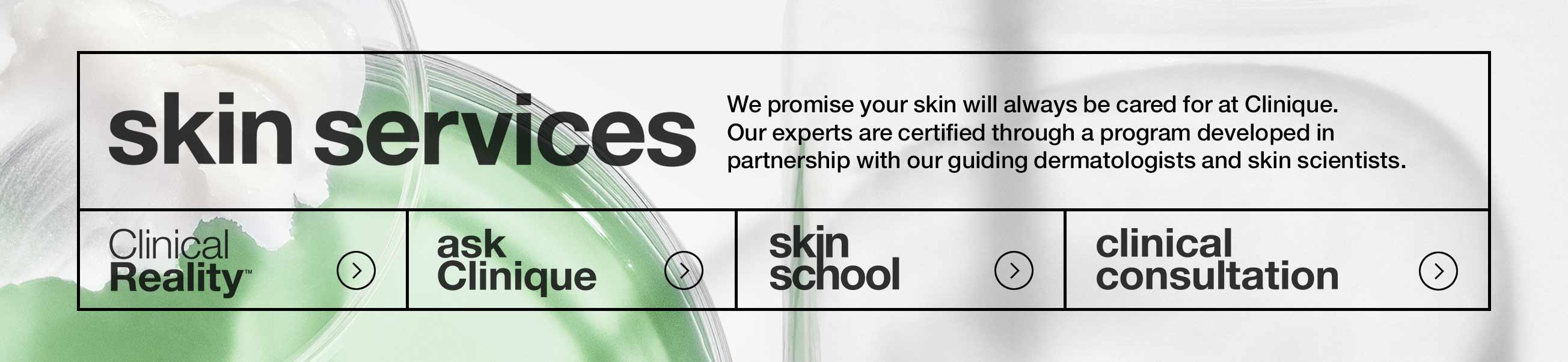 Skin Services. Get that holiday glow with our free services. Our pros are here for tips and advice anytime.
