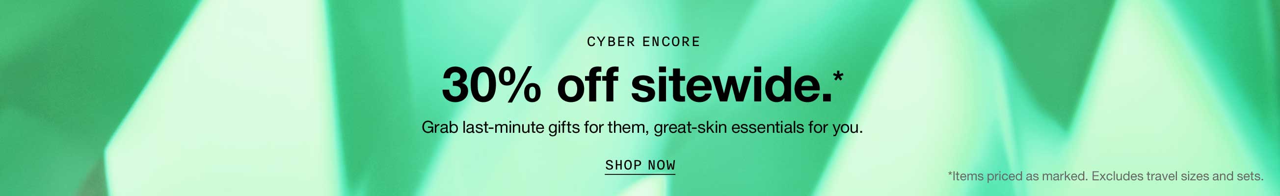 30% off sitewide.* Save on our allergy tested, 100% fragrance free formulas.